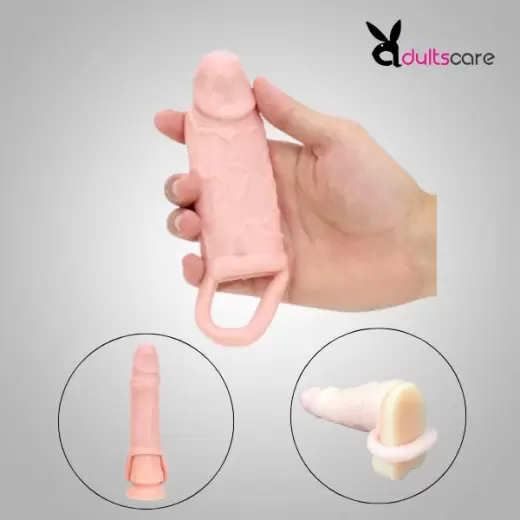 5 Inch Penis Extender Sleeve With Ring