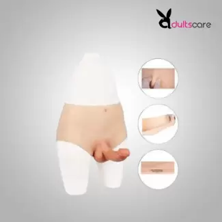 Wearable Realistic Silicone Dildo Panties